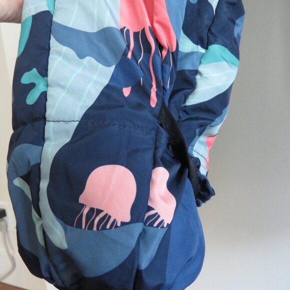 SELK BAG Recycled Deep Sea Sleeping Bag Suit Outdoor Gorpcore - Kid's Size L - Picture 11 of 16